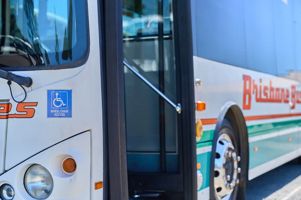 Bus front door